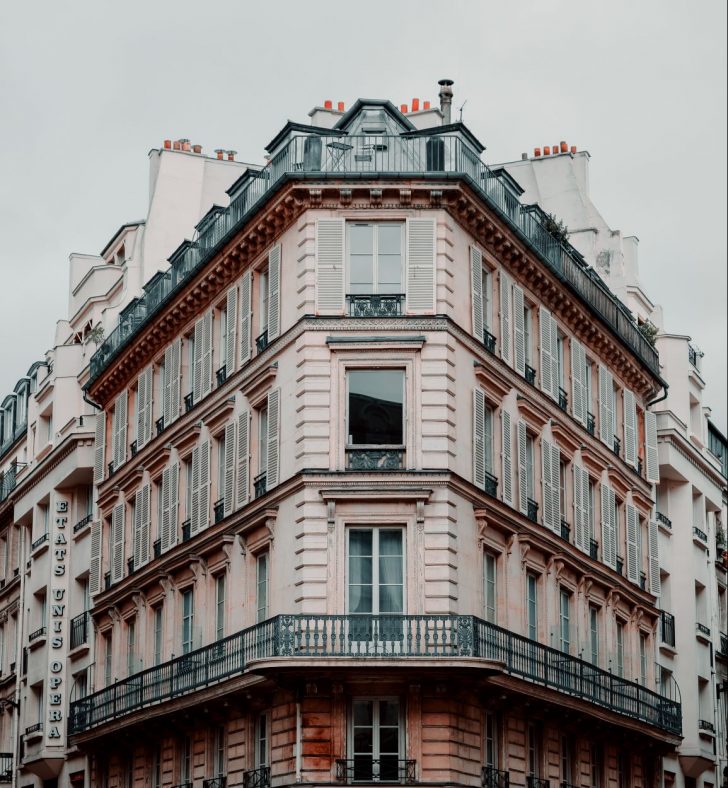 Les appartements en ville sont courants