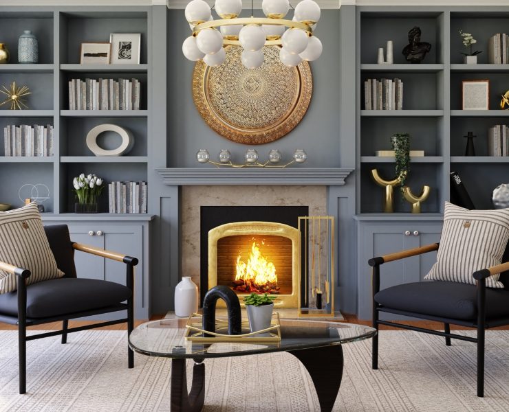 habiller une cheminée